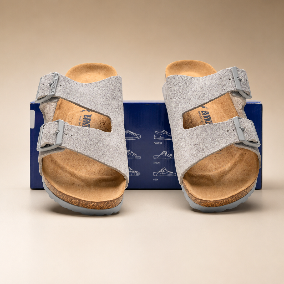 Birkenstock Arizona damsandaler med två remmar