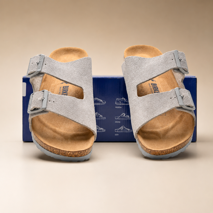 Birkenstock Arizona damsandaler med två remmar
