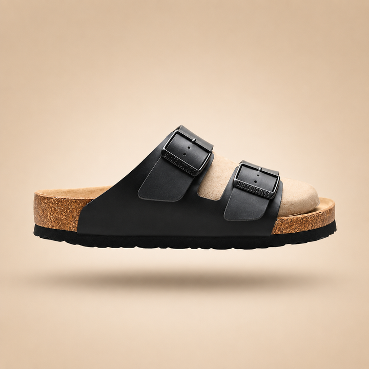 Birkenstock Arizona damsandaler med två remmar
