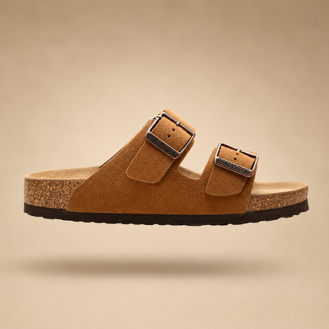 Birkenstock Arizona damsandaler med två remmar