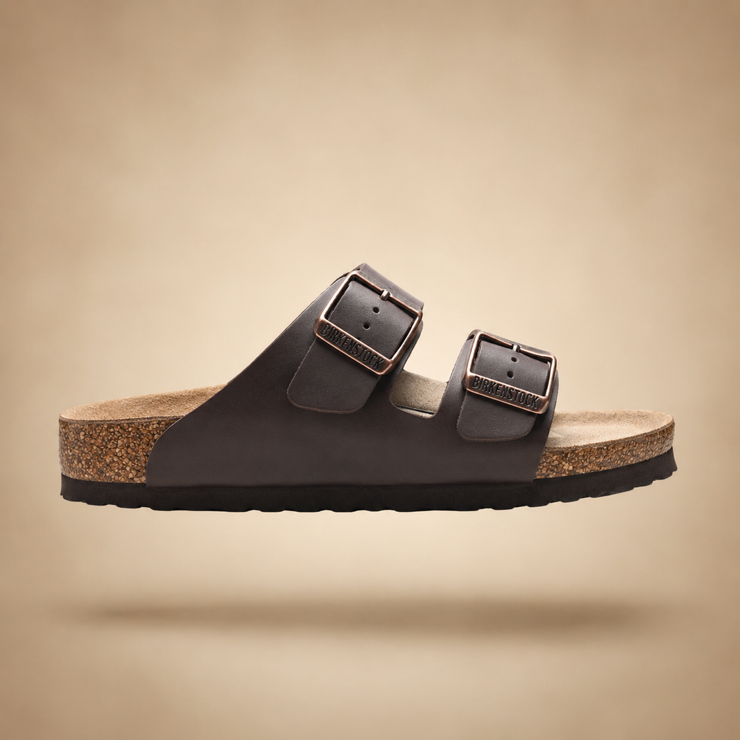 Birkenstock Arizona damsandaler med två remmar