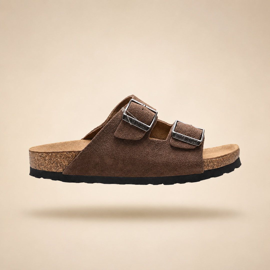 Birkenstock Arizona damsandaler med två remmar