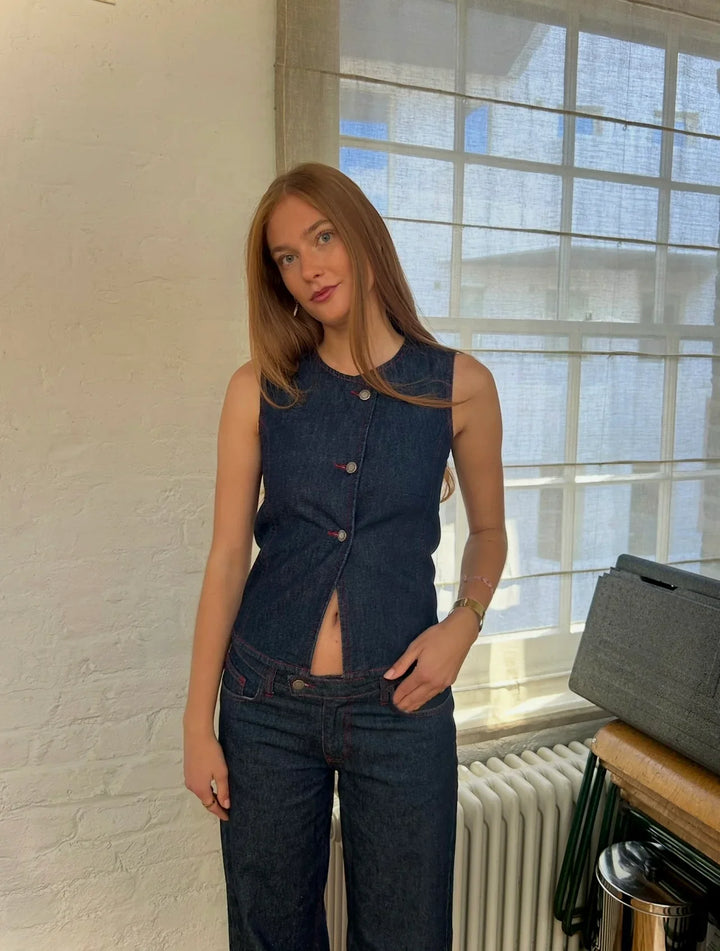 Nina Gilet & Jeans Co-Ord