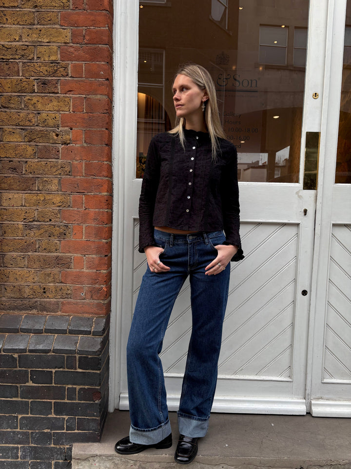 Callie Blouse - Zwart