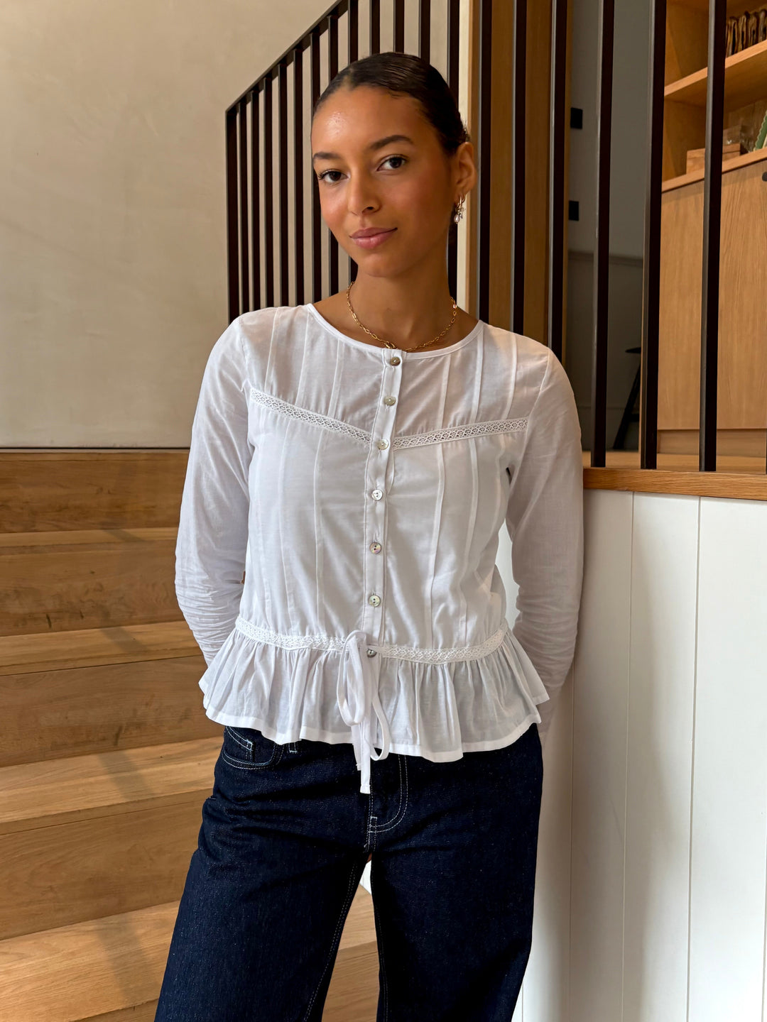 Mina Blouse - Wit