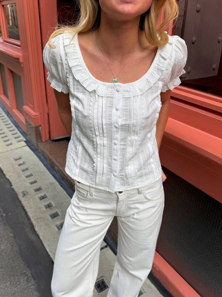 Ines Blouse - Wit