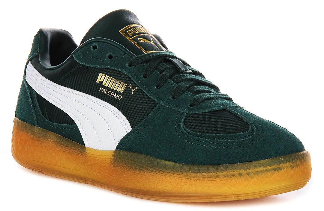 Puma Palermo Moda Tongue In Vert pour Femmes