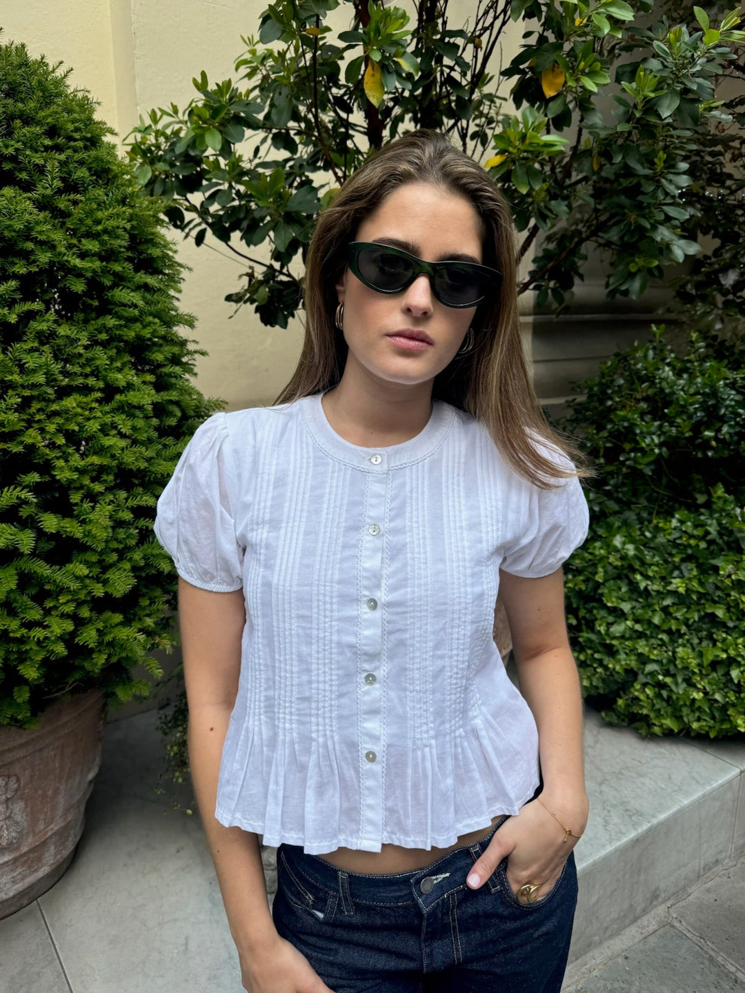 Blouse Emma - Blanche