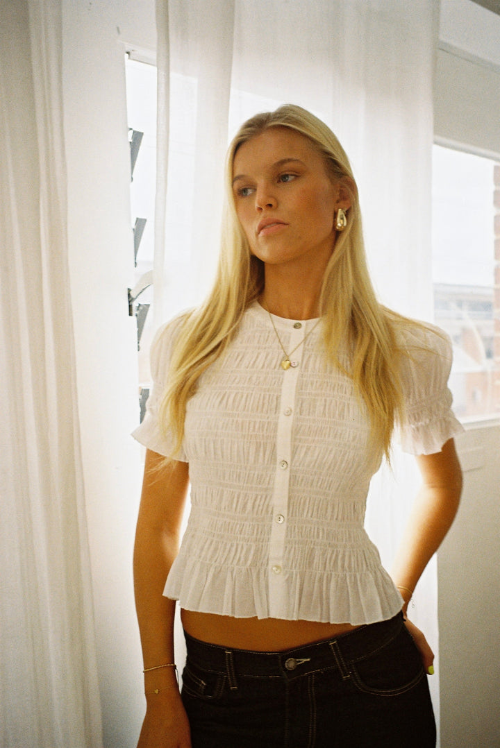 Blouse Esme - Blanche