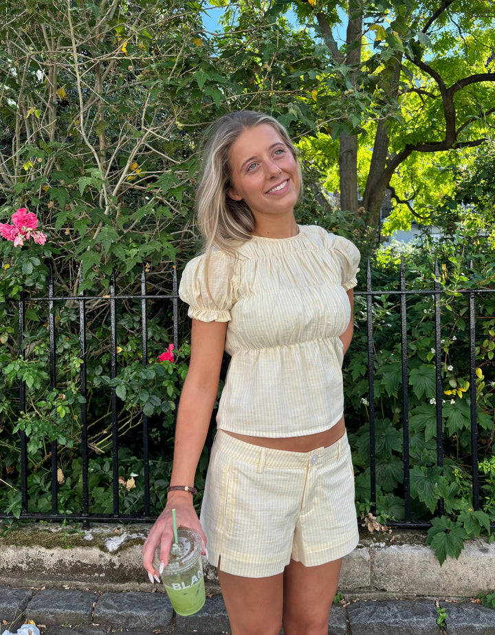 Etta Blouse - boterbloemgeel