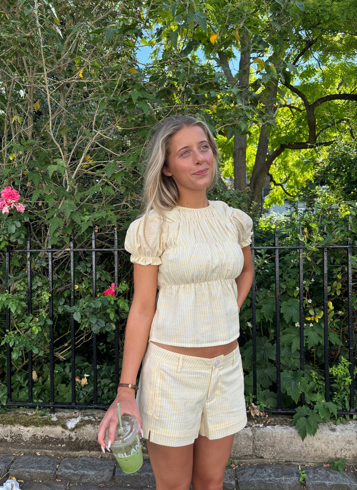 Etta Blouse - boterbloemgeel