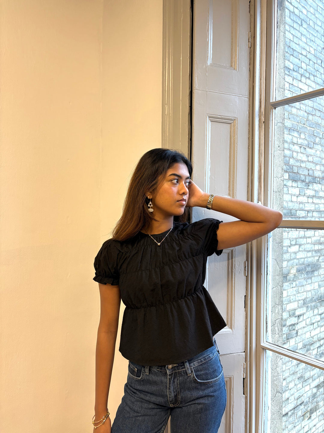 Blouse Etta - Noire