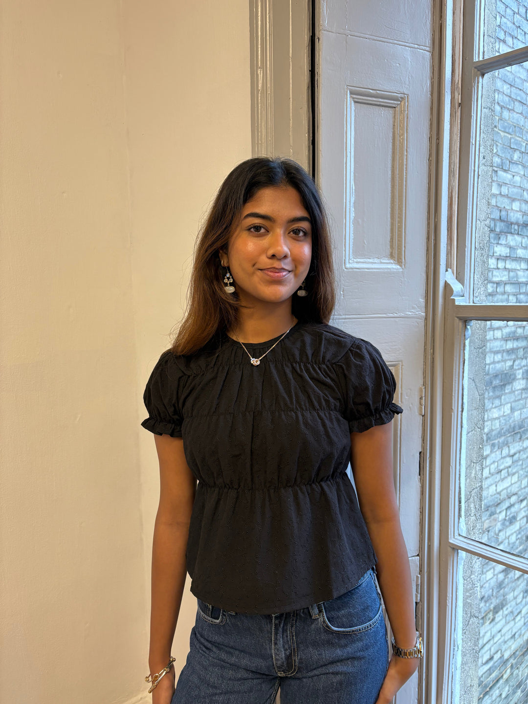 Blouse Etta - Noire
