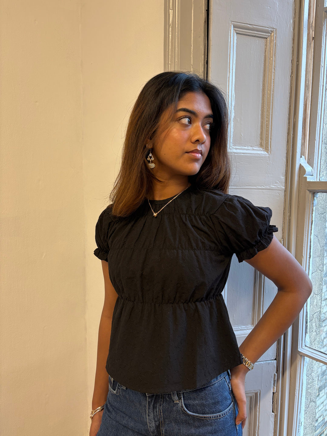 Blouse Etta - Noire