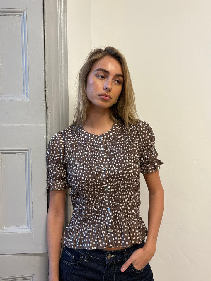 Esme Blouse - Cacao