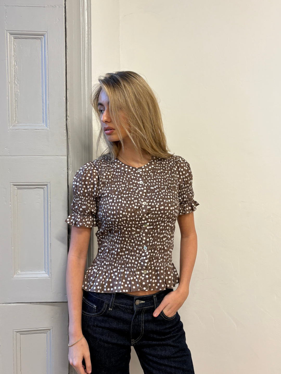 Esme Blouse - Cacao