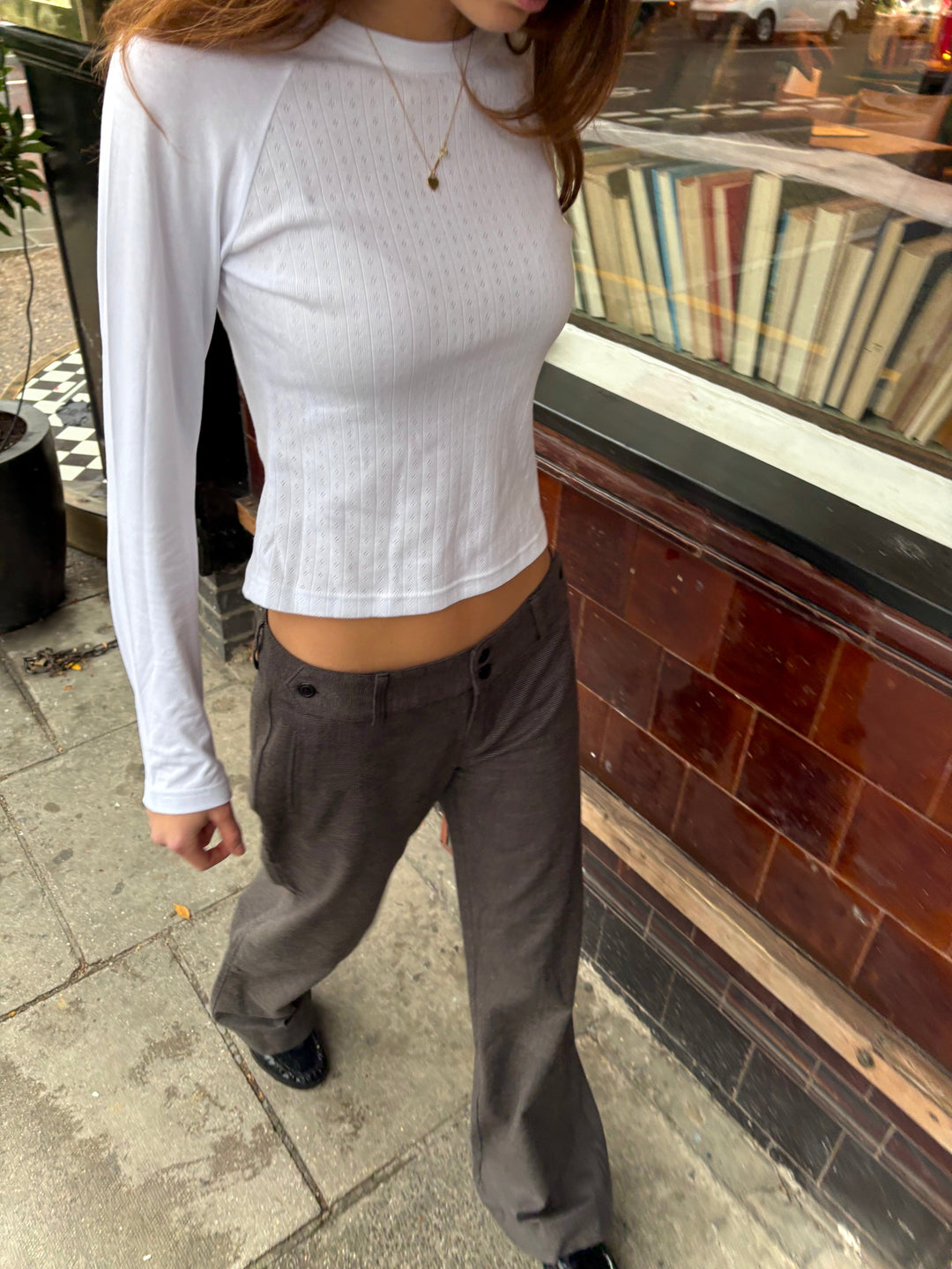 Romy Broek - Grijs Geruit
