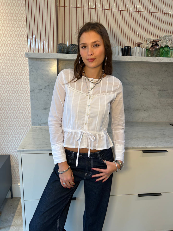 Mina Blouse - Wit