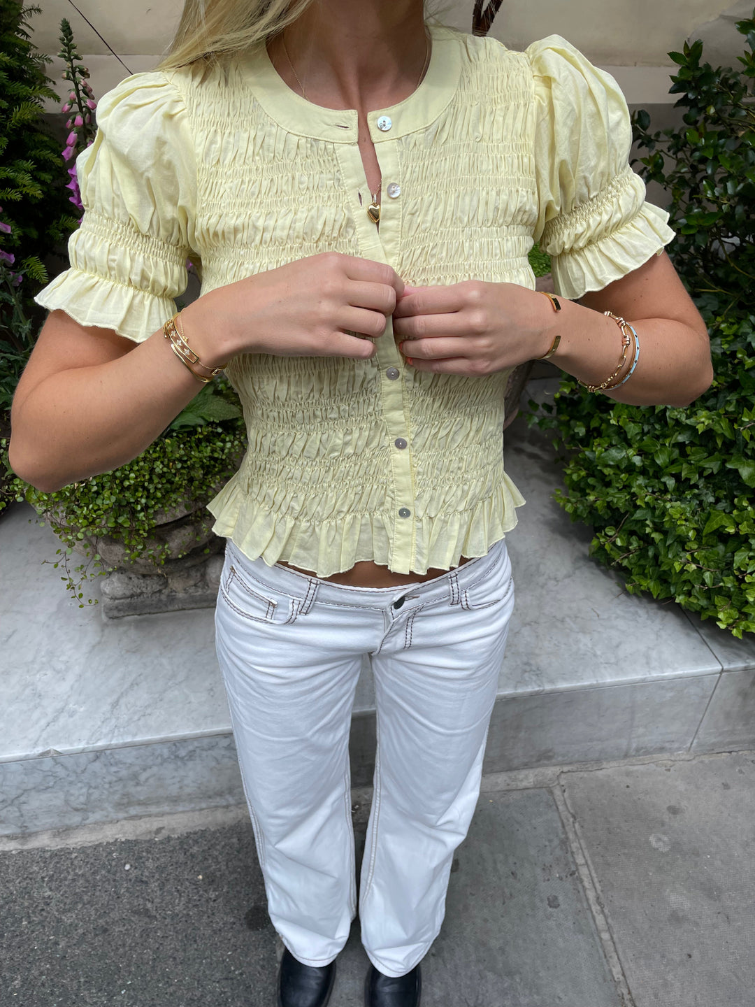Blouse Esme - Citron
