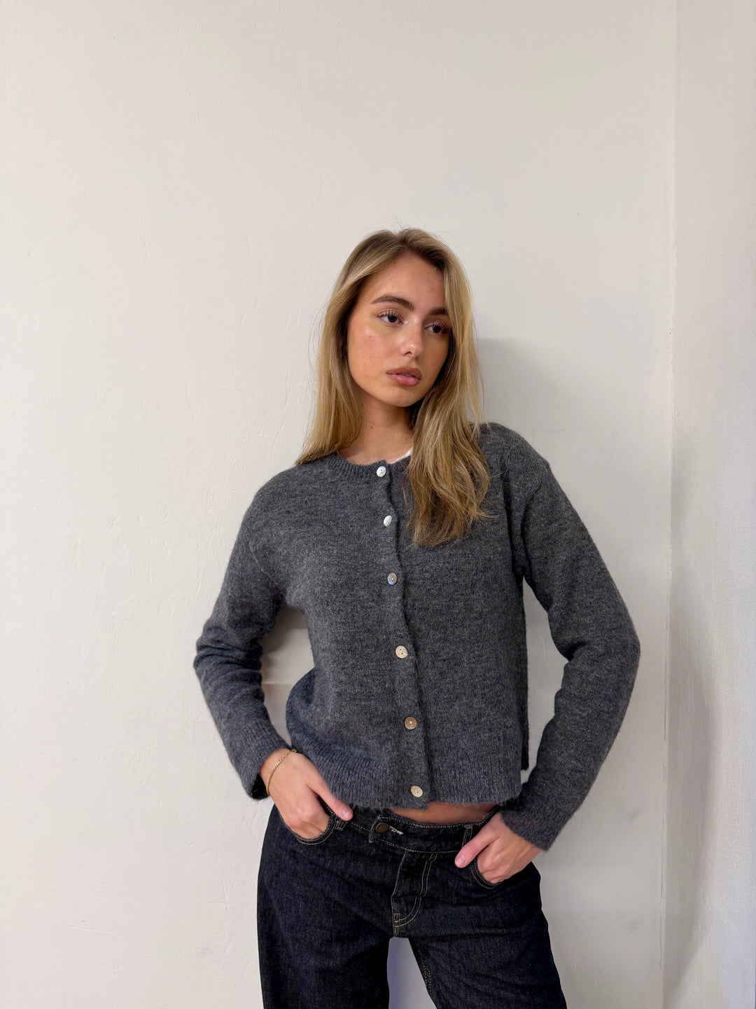 Cardigan Elsa - Gris foncé