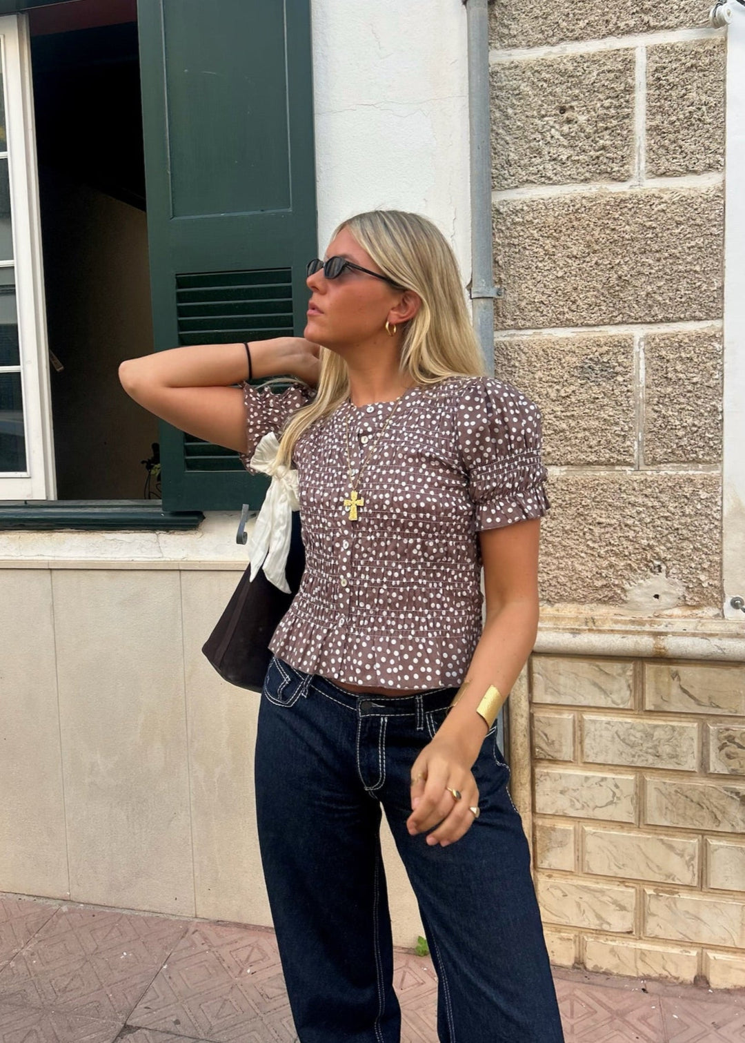 Esme Blouse - Cacao
