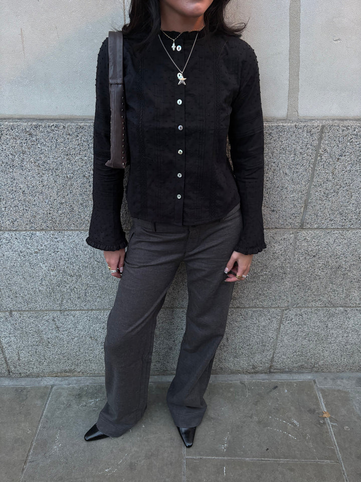 Callie Blouse - Zwart