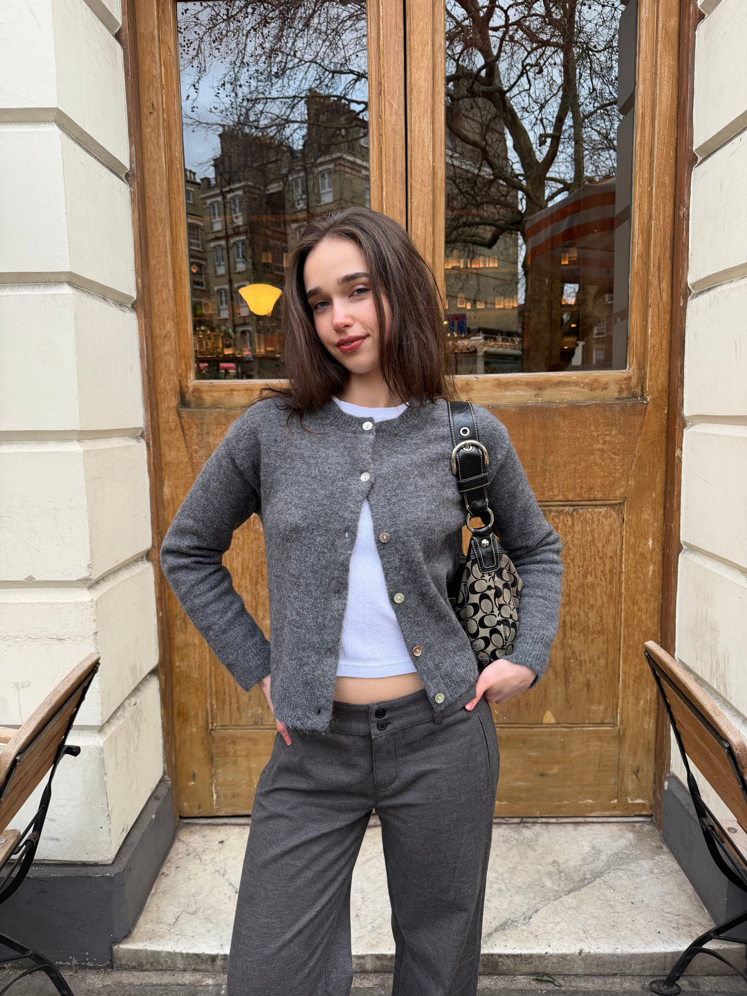 Cardigan Elsa - Gris foncé