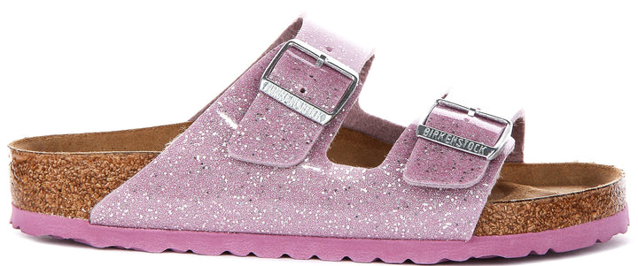 Birkenstock Arizona-sandaler | lavendelfärgad Birko-Flor för barn – normal passform