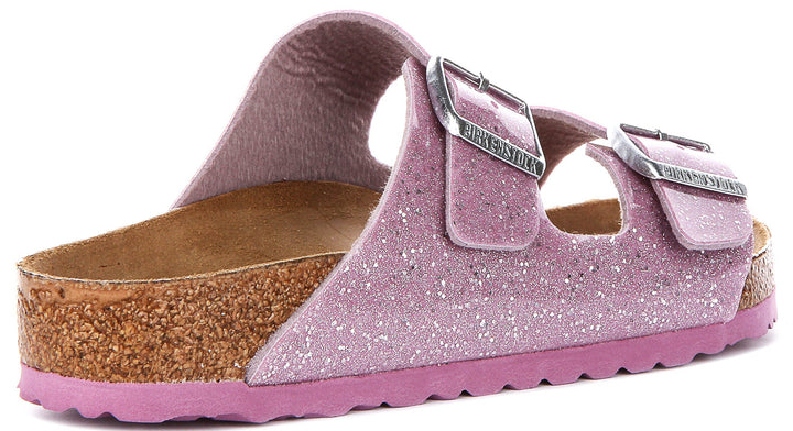 Birkenstock Arizona-sandaler | lavendelfärgad Birko-Flor för barn – normal passform