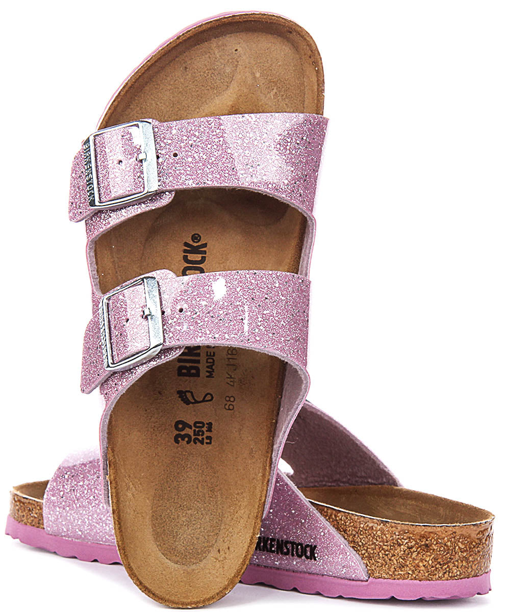 Birkenstock Arizona-sandaler | lavendelfärgad Birko-Flor för barn – normal passform