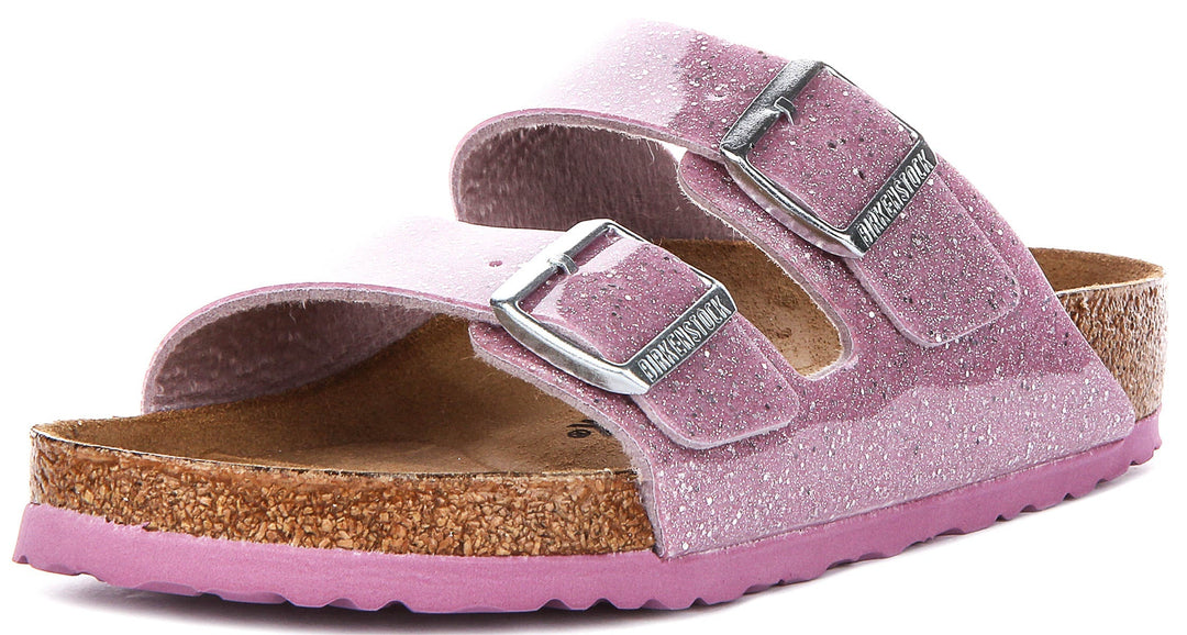 Birkenstock Arizona-sandaler | lavendelfärgad Birko-Flor för barn – normal passform