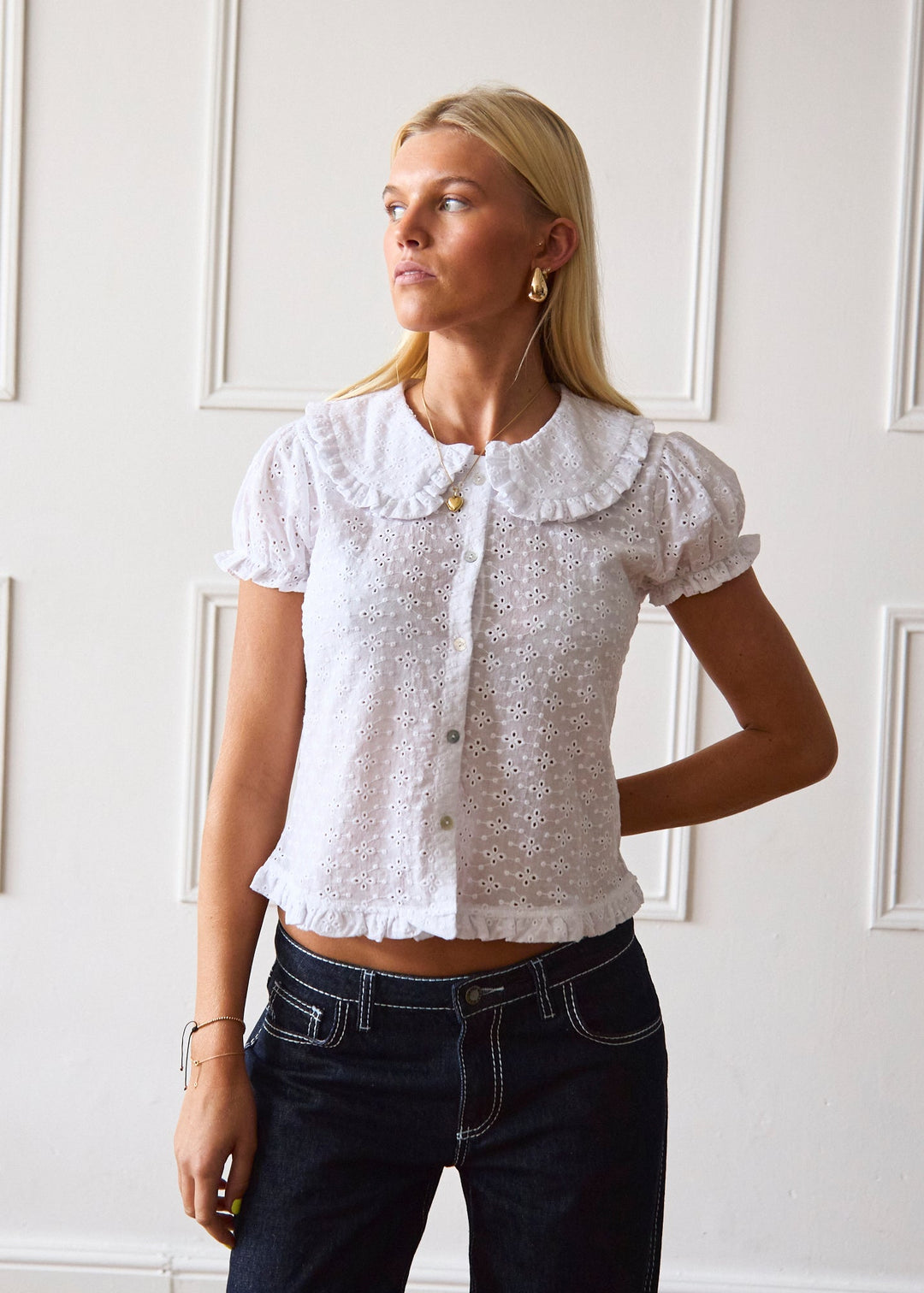 Blouse Bonnie - Blanche
