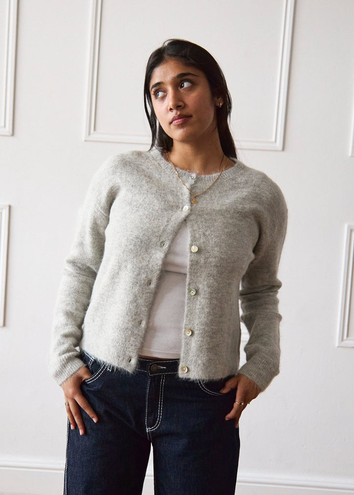 Cardigan Elsa - Gris clair