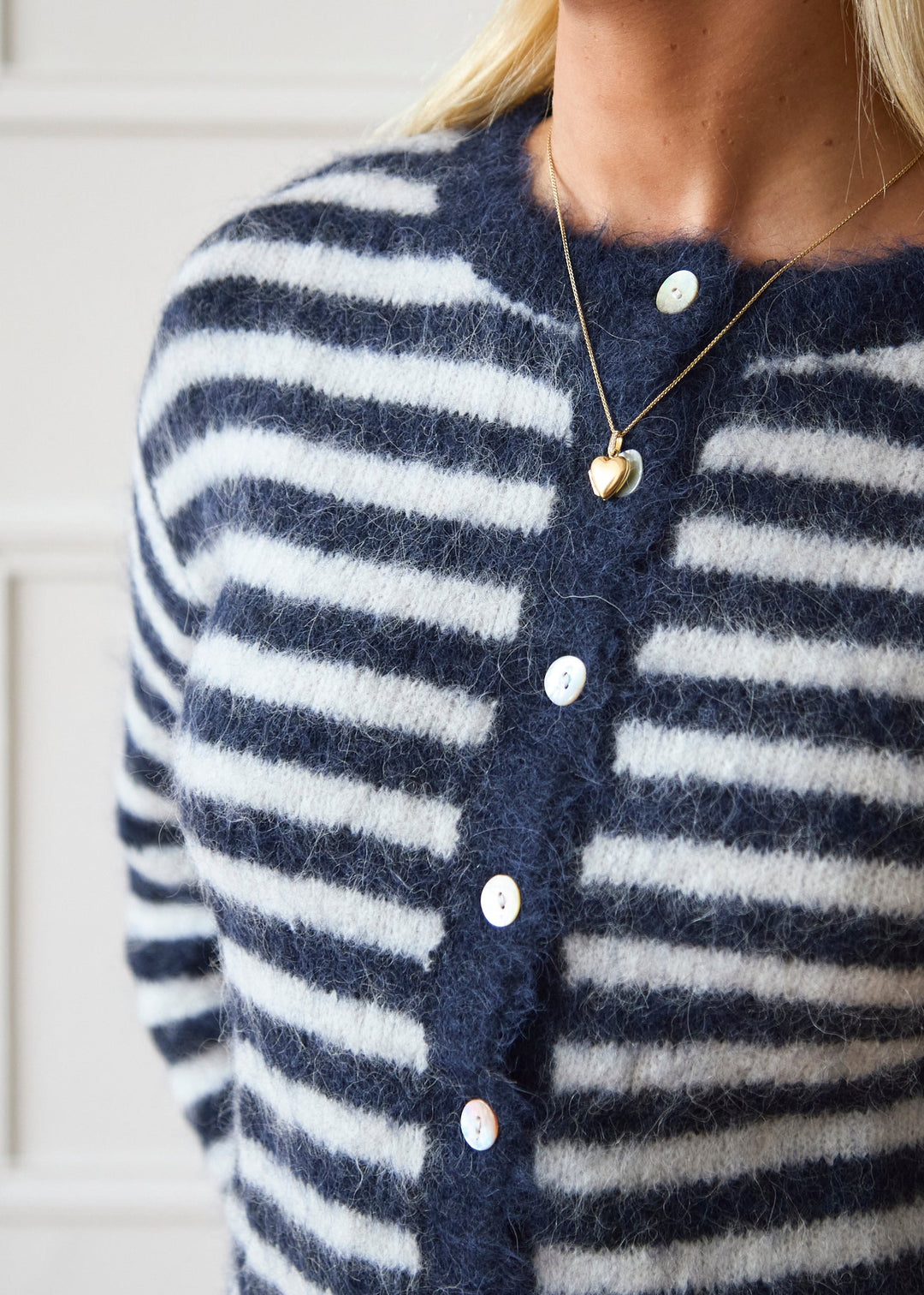 Cardigan Evie - Rayures marine