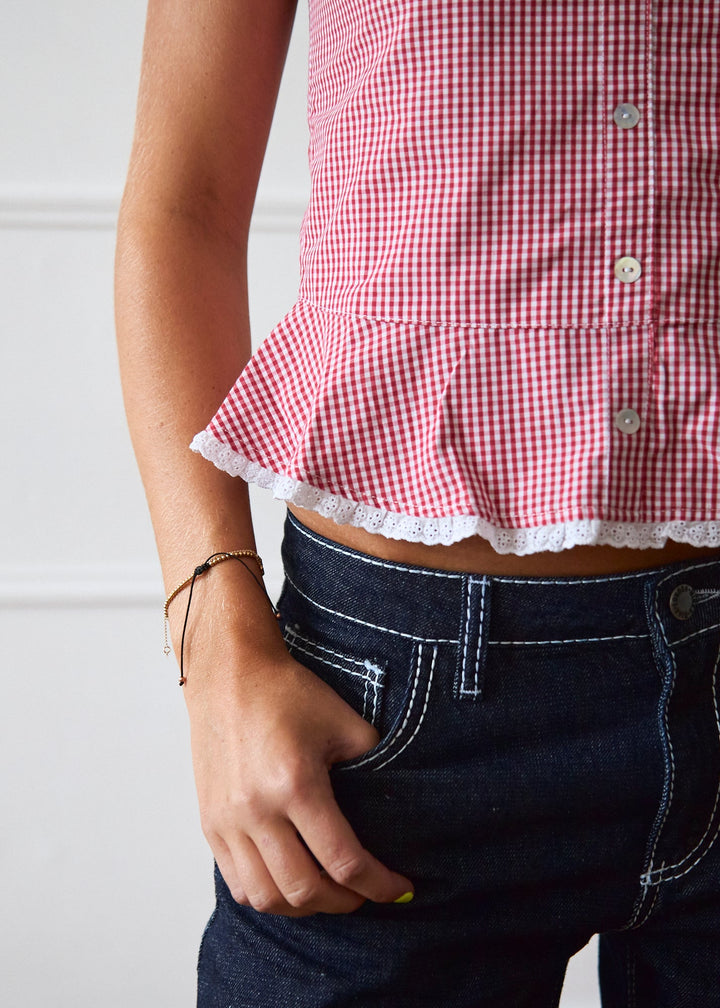 Lola Top - Rode Ruit