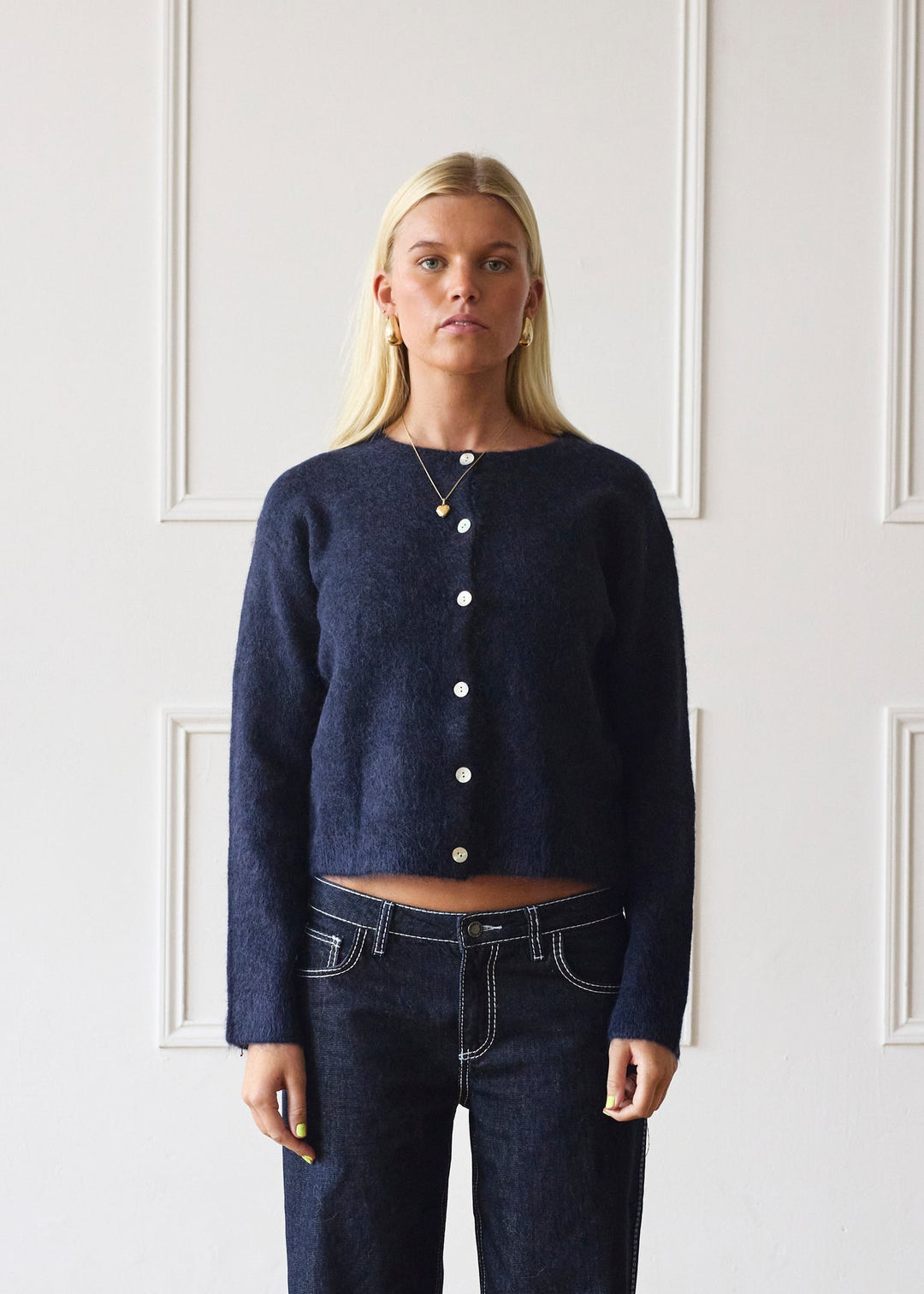 Elsa Cardigan - Navy