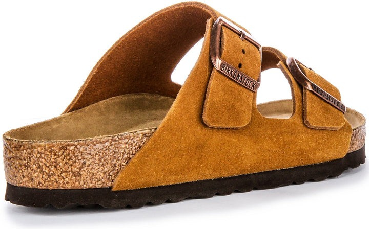 Birkenstock Arizona-sandaler | Minkfärgat mockaläder för kvinnor