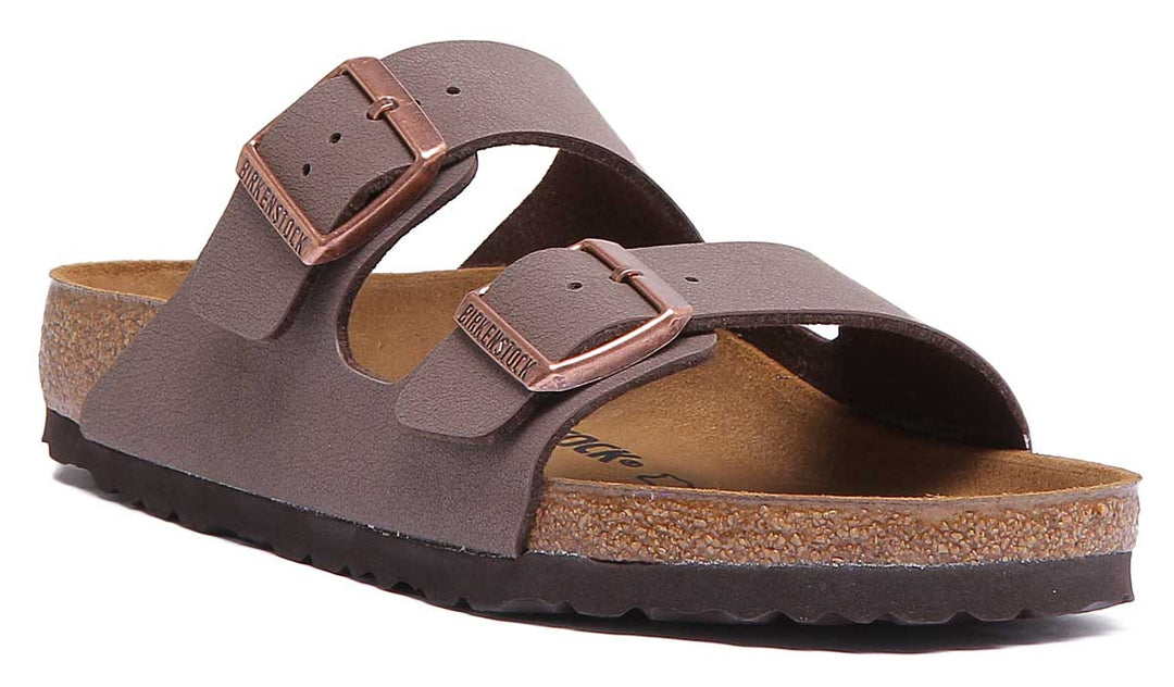 Birkenstock Arizona-sandaler | Mokkafärgad Birkibuc för män och kvinnor
