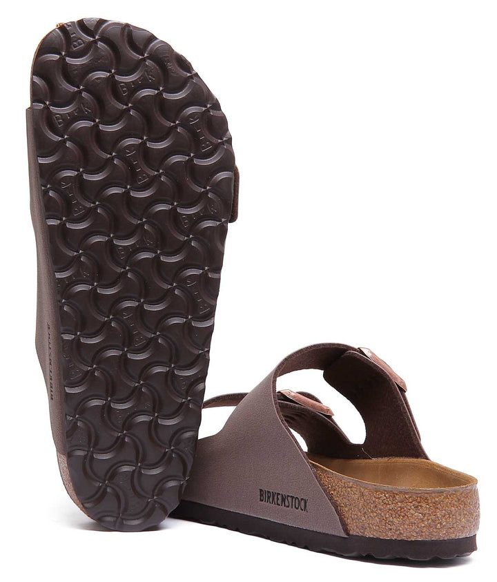 Birkenstock Arizona-sandaler | Mokkafärgad Birkibuc för män och kvinnor