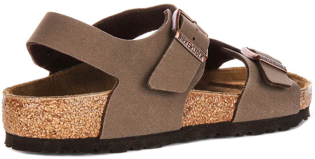 Birkenstock New York schoenen | Mocca Birko-Flor voor kinderen