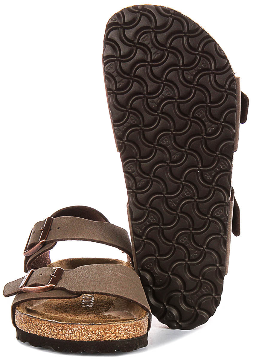 Birkenstock New York schoenen | Mocca Birko-Flor voor kinderen