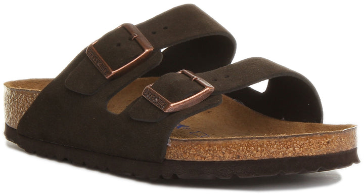 Birkenstock Arizona-sandaler | Brunt äkta läder för kvinnor