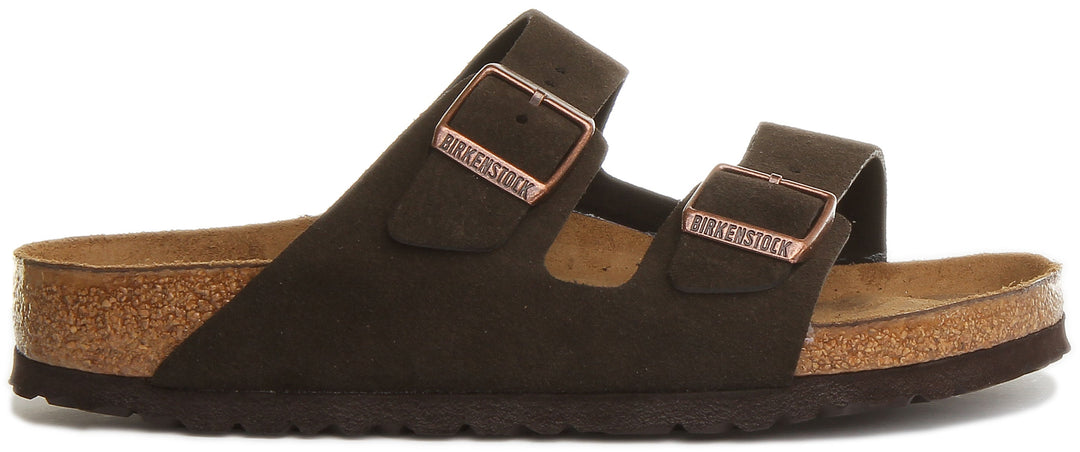 Birkenstock Arizona-sandaler | Brunt äkta läder för kvinnor