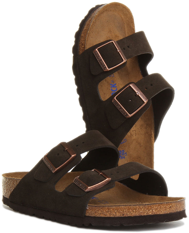 Birkenstock Arizona-sandaler | Brunt äkta läder för kvinnor