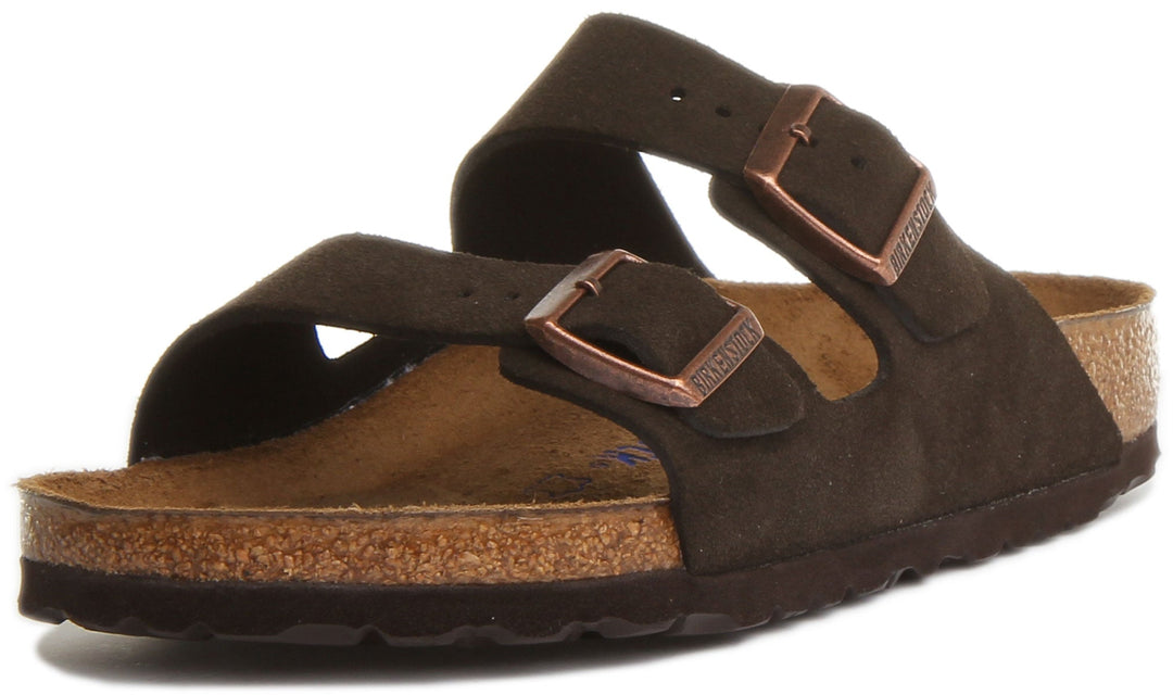 Birkenstock Arizona-sandaler | Brunt äkta läder för kvinnor