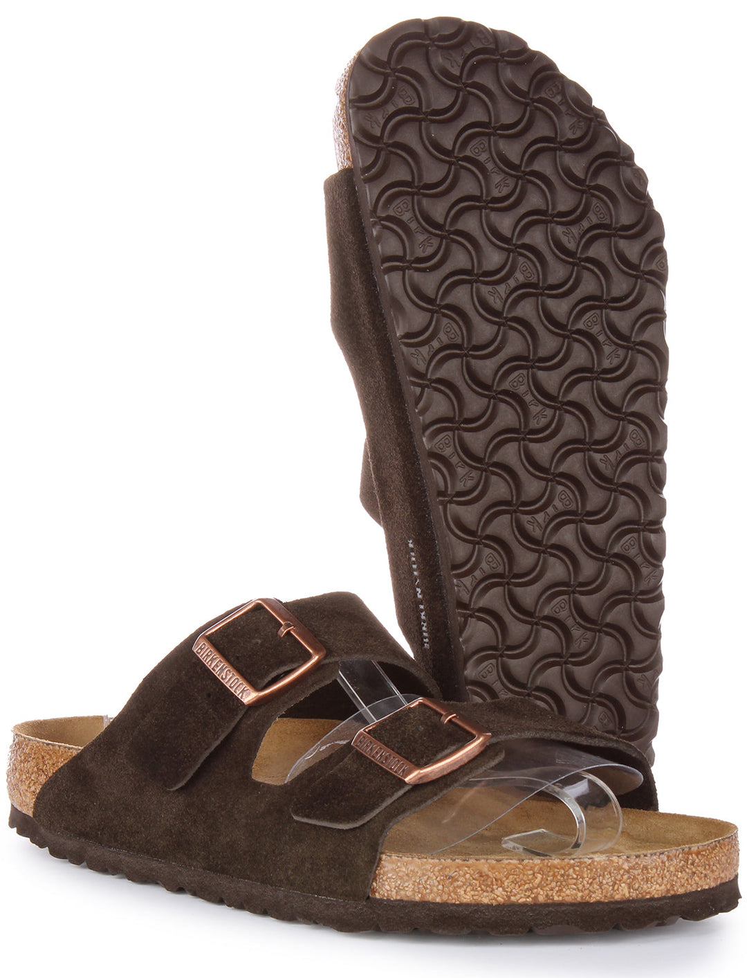 Birkenstock Arizona-sandaler | Mockafärgat mockaläder för män