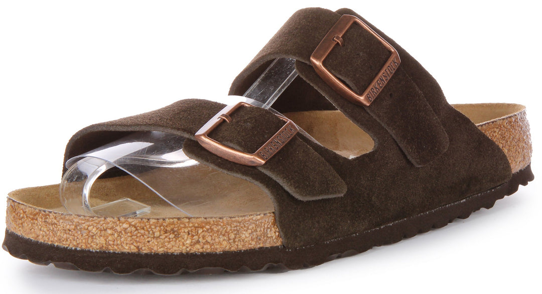Birkenstock Arizona-sandaler | Mockafärgat mockaläder för män