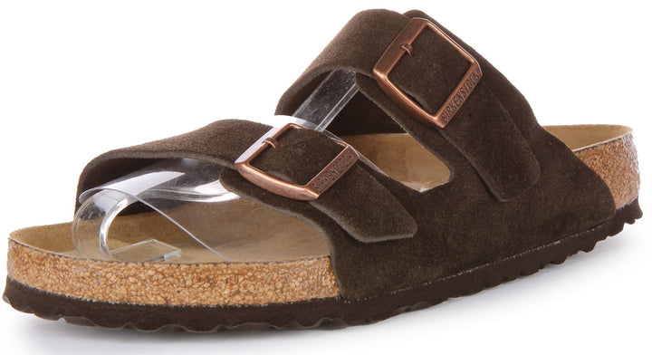 Birkenstock Arizona-sandaler | Mockafärgat mockaläder för män