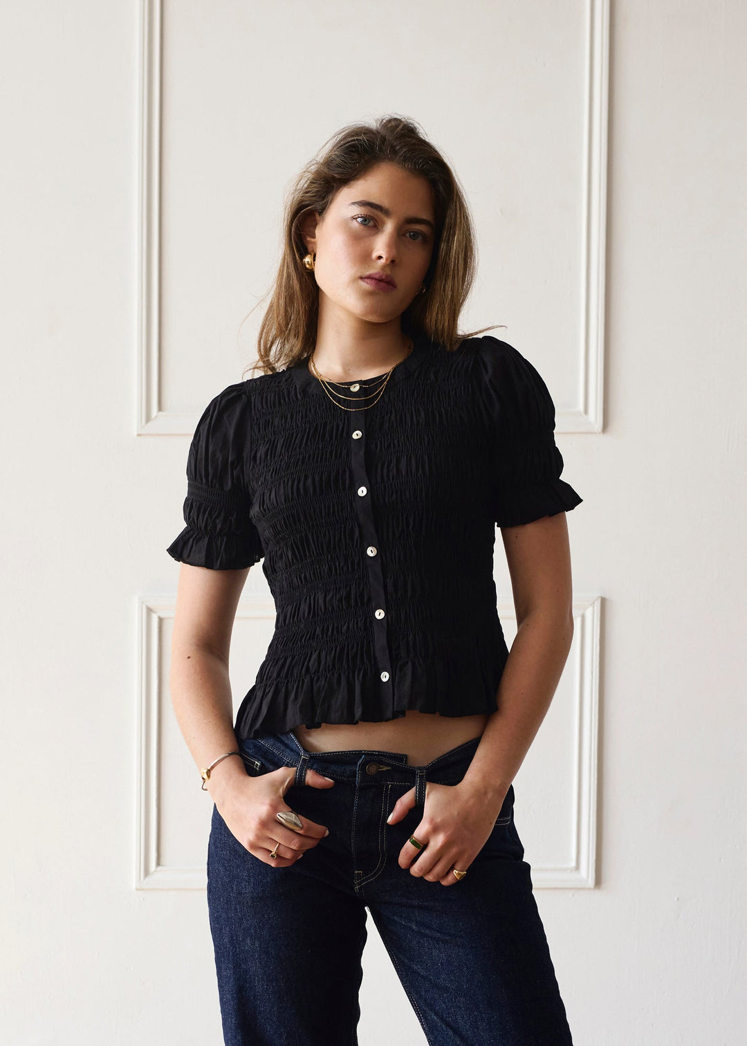 Esme Blouse - Zwart