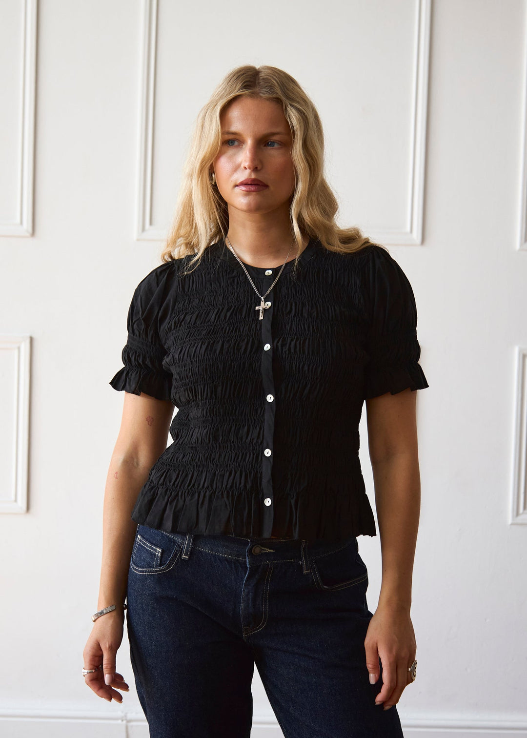 Esme Blouse - Zwart